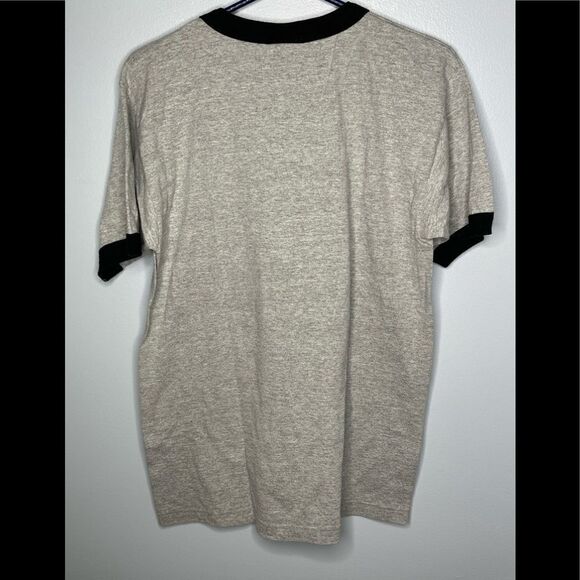 Vintage Mickey & Co Ringer Shirt 90s 4th July Uncle Sam Patriotic Mickey Medium - Picture 3 of 5